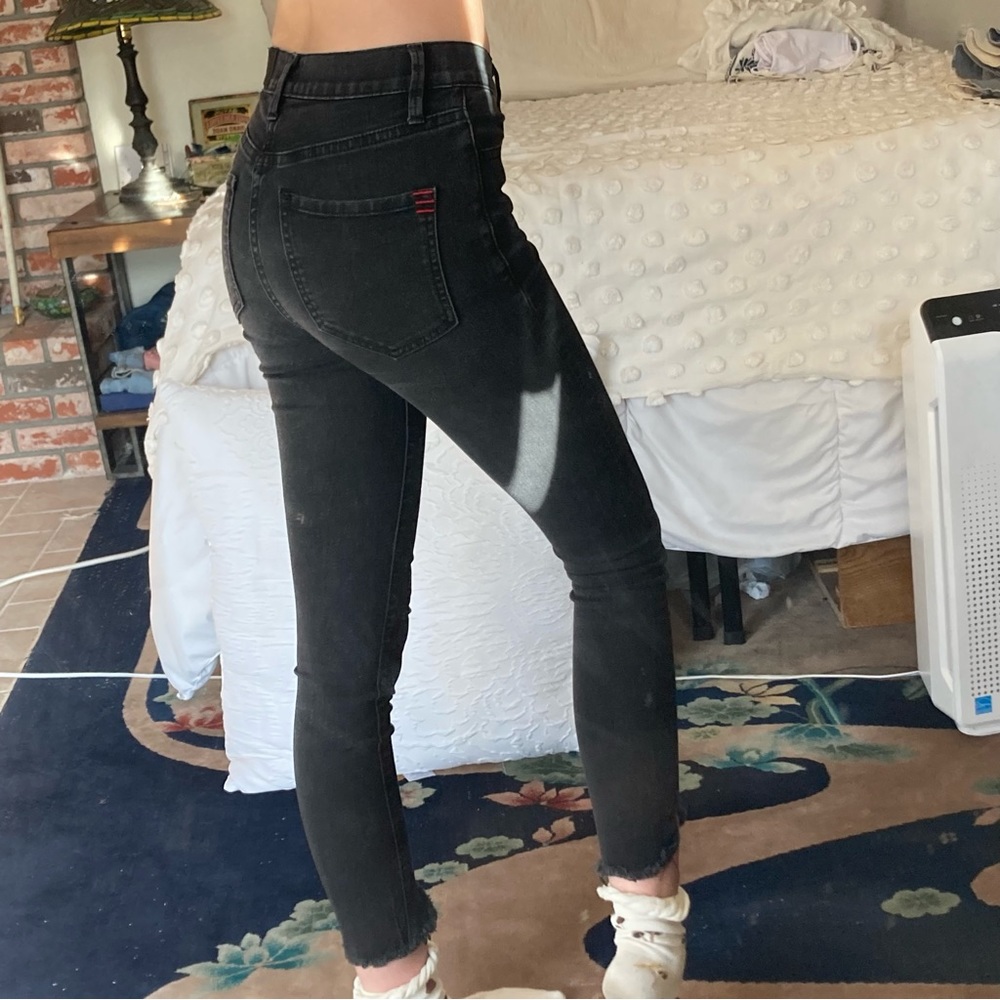 BDG skinny high rise cropped jeans